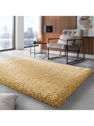Tara Carpet Hochflorteppich Twilight in Gold