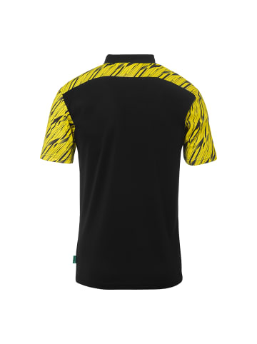 uhlsport  POLO SHIRT Progressive 28 Kids in schwarz/limonengelb