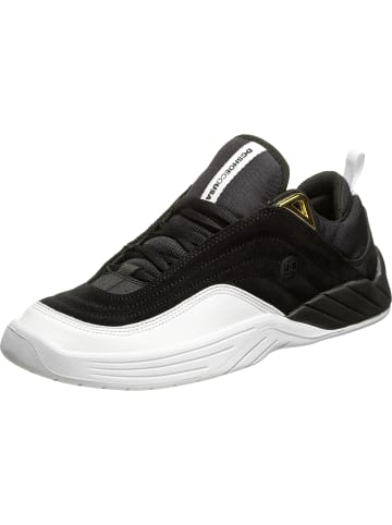 DC Shoes Turnschuhe in black/white/gold