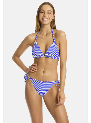 Sea Level Varsity Bikini Oberteil in COBALT