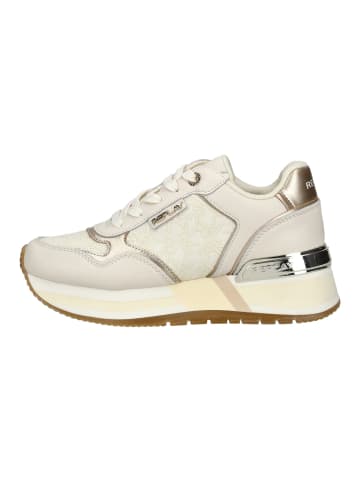 Replay Sneaker in Beige/Gold