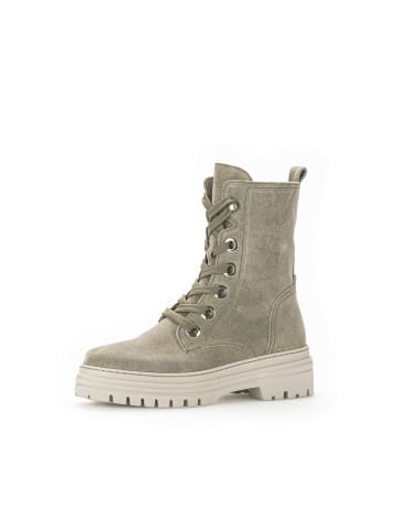 Gabor Schnürstiefeletten in grün