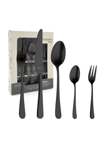 Kuppels Besteckset DELIA in schwarz