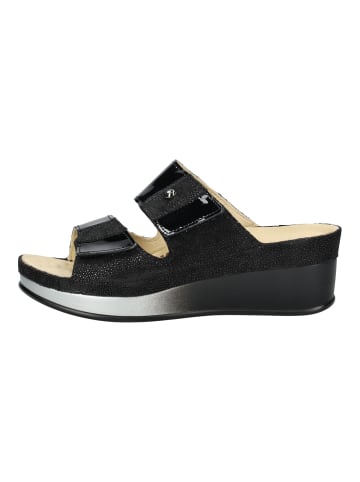Vital Pantoletten in Schwarz Lack