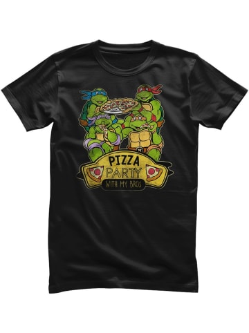 Teenage Mutant Ninja Turtles T-Shirt "Pizza Party With My Bros T-Shirt" in Schwarz