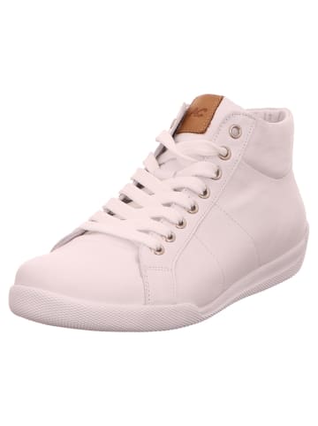 Andrea Conti Stiefel in weiß