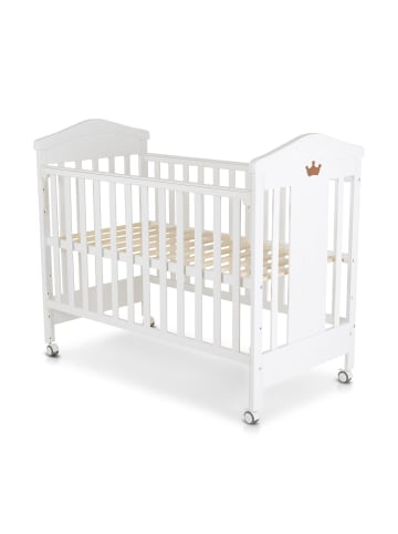 Cangaroo Babybett Wing 120 x 60 cm in weiß