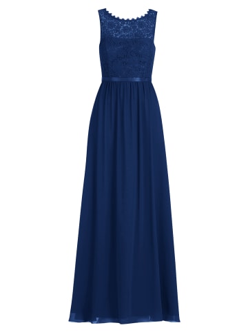 Vera Mont Abendkleid mit Spitze in Festival Blue