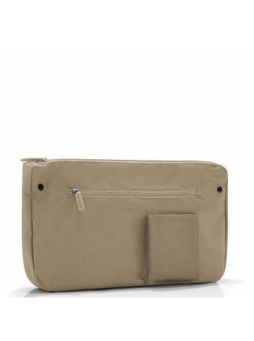 Reisenthel loopshopper M / Shopper 40 cm (teddy leo olive) in frame rhombus olive
