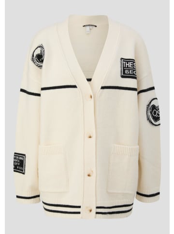QS Strickjacke in 02D0_creme