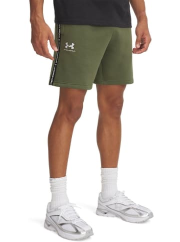Under Armour Sportshorts "Icon Fleece Shorts Taping" in Grün