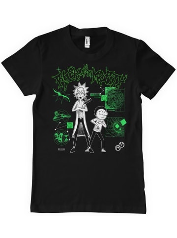 Rick and Morty T-Shirt "Lab T-Shirt" in Schwarz