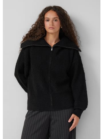 QS Strickjacke in 9999_schwarz