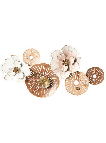 Beliani Wandobjekt GADOLINIUM in Bunt - (W) 85 x (H) 45 x (L) 8 cm