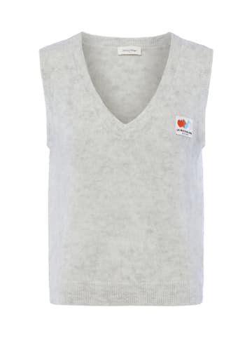 American Vintage Pullunder Nenybay in hellgrau - 0001