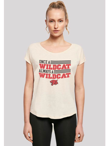 F4NT4STIC T-Shirt Disney High School Musical Wildcat in Whitesand