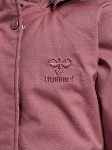 Hummel Hummel Mantel Hmlleaf Mädchen Atmungsaktiv Wasserabweisend Und Windabweisend in ROSE BROWN