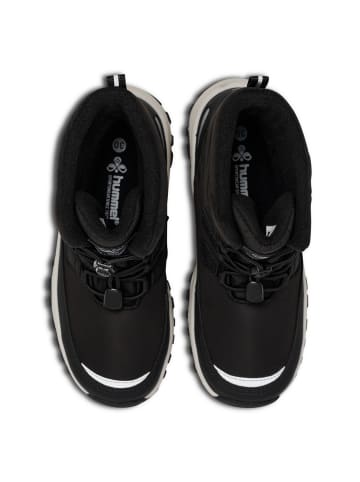 Hummel Schnürsenkel Stiefel Brook High Lebensstil Kinder in BLACK