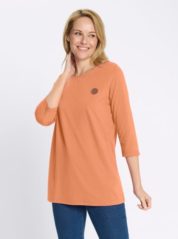 Sieh an! Longshirt in papaya