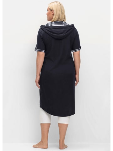 sheego Shirtkleid in tiefblau