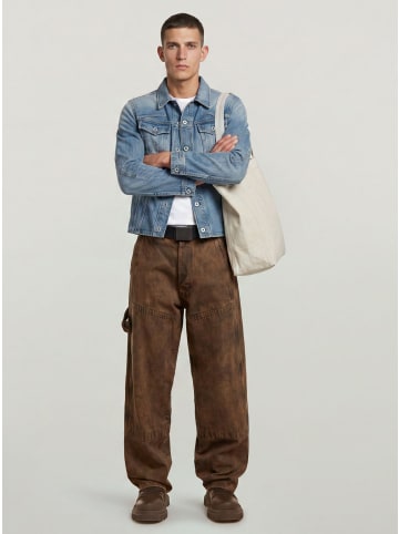 G-Star Raw Contor Loose Carpenter Jeans faded cognac skin