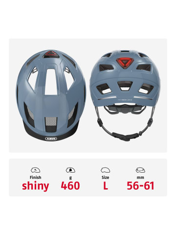ABUS Fahrradhelm Hyban 2.0 - in glacier blue