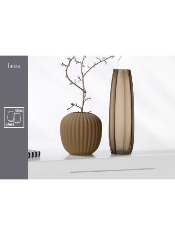 Ritzenhoff & Breker 2er Set Vasen Laura 22 cm in braun
