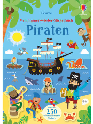 Usborn Buch - Mein Immer-wieder-Stickerbuch: Piraten