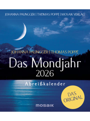 Mosaik Kalender - Das Mondjahr 2026 - Abreißkalender