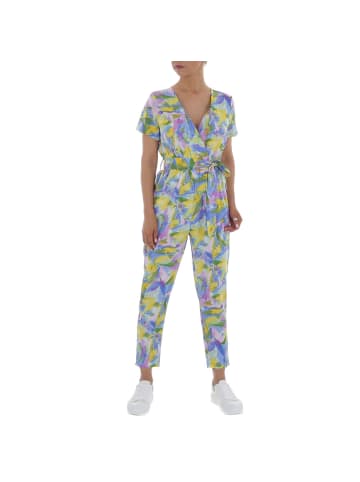 Ital-Design Jumpsuit & Zweiteiler in Blau und Gelb