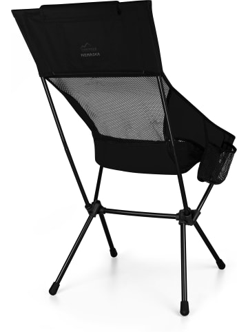Normani Outdoor Sports Campingstuhl Nemaska in Schwarz