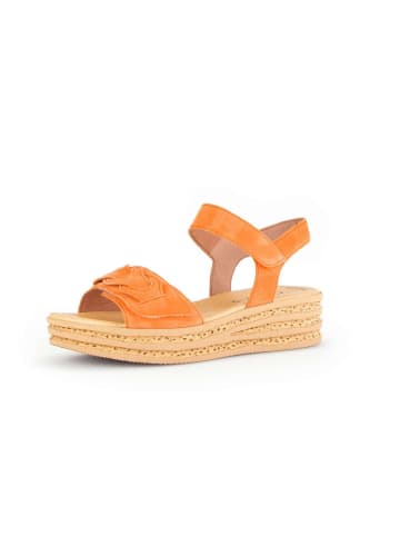 Gabor Fashion Plateau Sandalen in orange