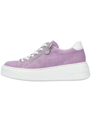 rieker Schnürschuh in lila