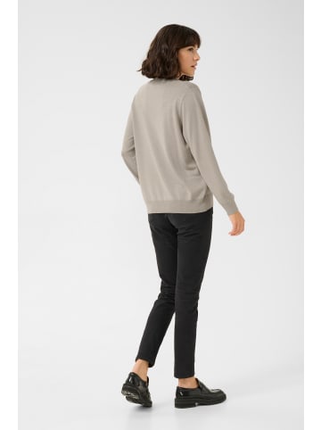 Kaffe Strickpullover KAlizza Regular fit in Elephant Skin