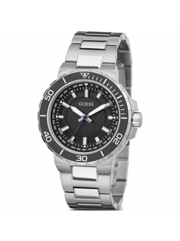 Guess Analoguhr für Herren in silber