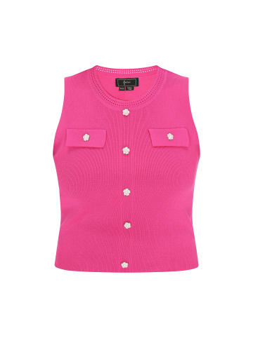 faina Top in fuchsia