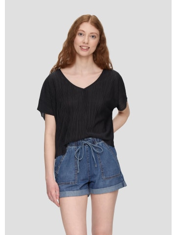 QS T-Shirt in 9999_schwarz