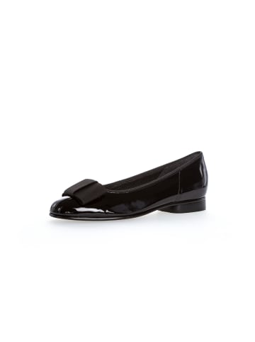 Gabor Fashion eleganter Ballerina in Schwarz