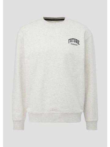 QS Sweatshirt in 01D0_weiß