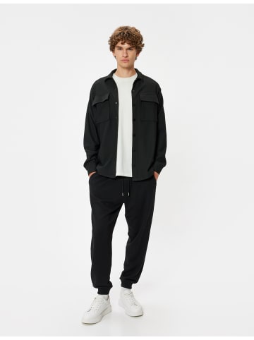 KOTON Sweathose in Schwarz