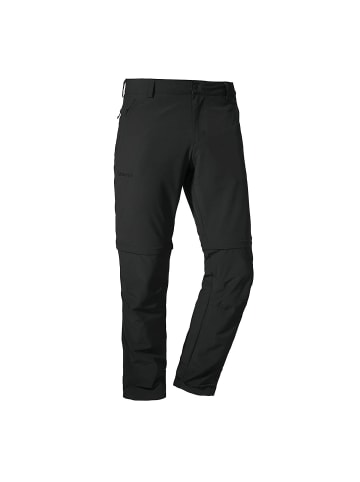 Schöffel Freizeithose Pants Folkstone Zip Off in Schwarz