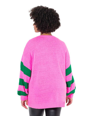 Angel of Style Pullover in neon berry