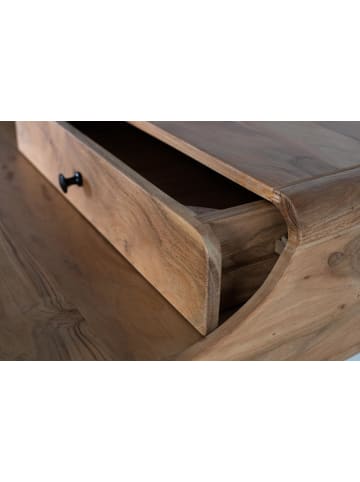 Giner y Colomer Schreibtisch aus Akazienholz und Metall in Brown