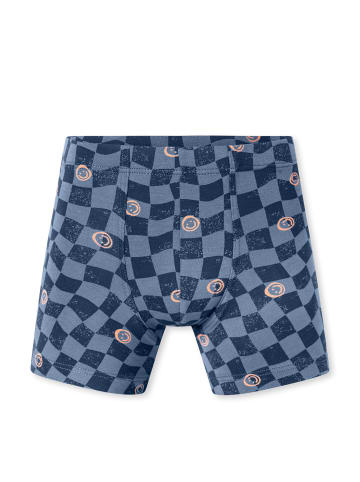 Schiesser Trunk 955 in blau-weiß gestreift, dunkelblau