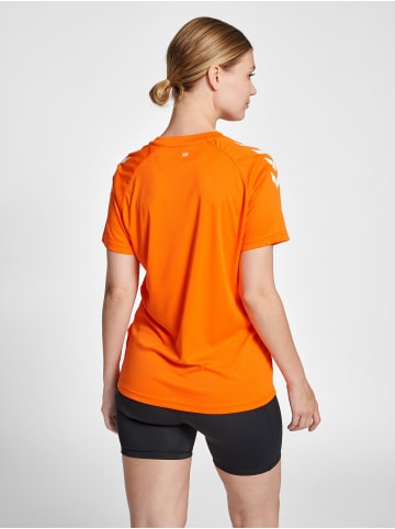 Hummel T-Shirt Hmlcore Damen in ORANGE TIGER