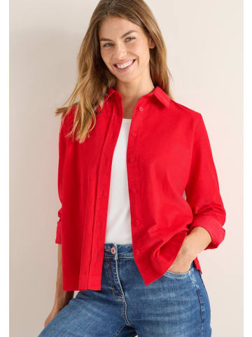 Cecil Cord Hemdbluse in Rot