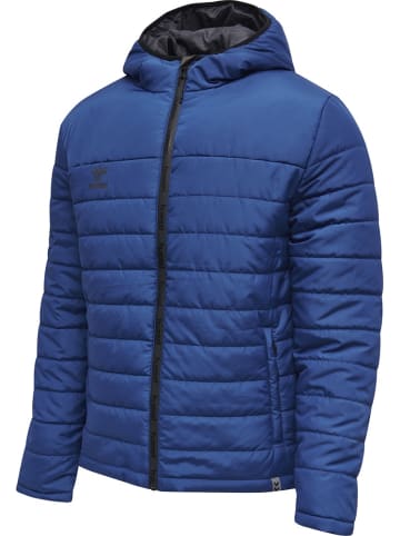 Hummel Jacke "Hmlnorth Quilted Hood Jacket" in Blau