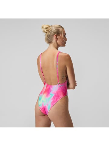 Speedo mittlerer Beinausschnitt & Vorderfutter in bunt
