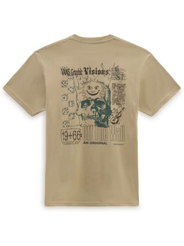 Vans T-Shirt "Expand Visions Ss Tee" in Beige