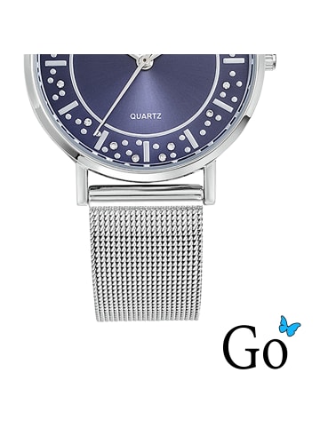 Girl Only Analog-Armbanduhr Girl Only Mademoiselle silber mittel (ca. 34mm)